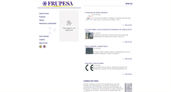 Desktop Screenshot of frupesa.com